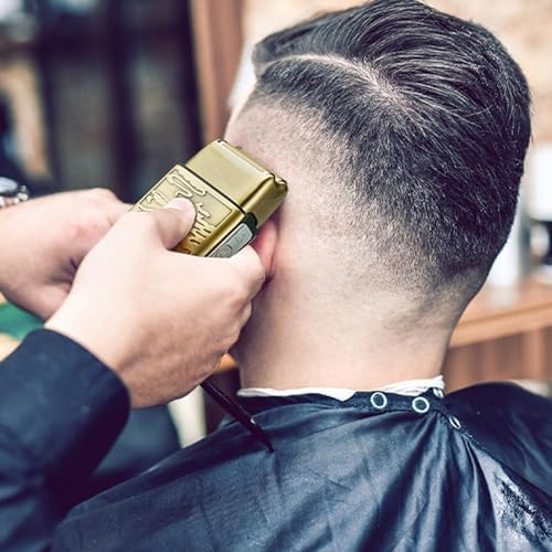 HURRISE Beard Trimmer for Men, Portable Electric Hair Clipper, Efficient Cordless Beard Trimmer Dual Head, Retro Design, Fathers Gifts for Dad for Home Travel