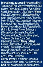 Batchelors Cup a Soup with Croutons Tomato and Vegetable 4 Sachets 104 g (Pack of 9)