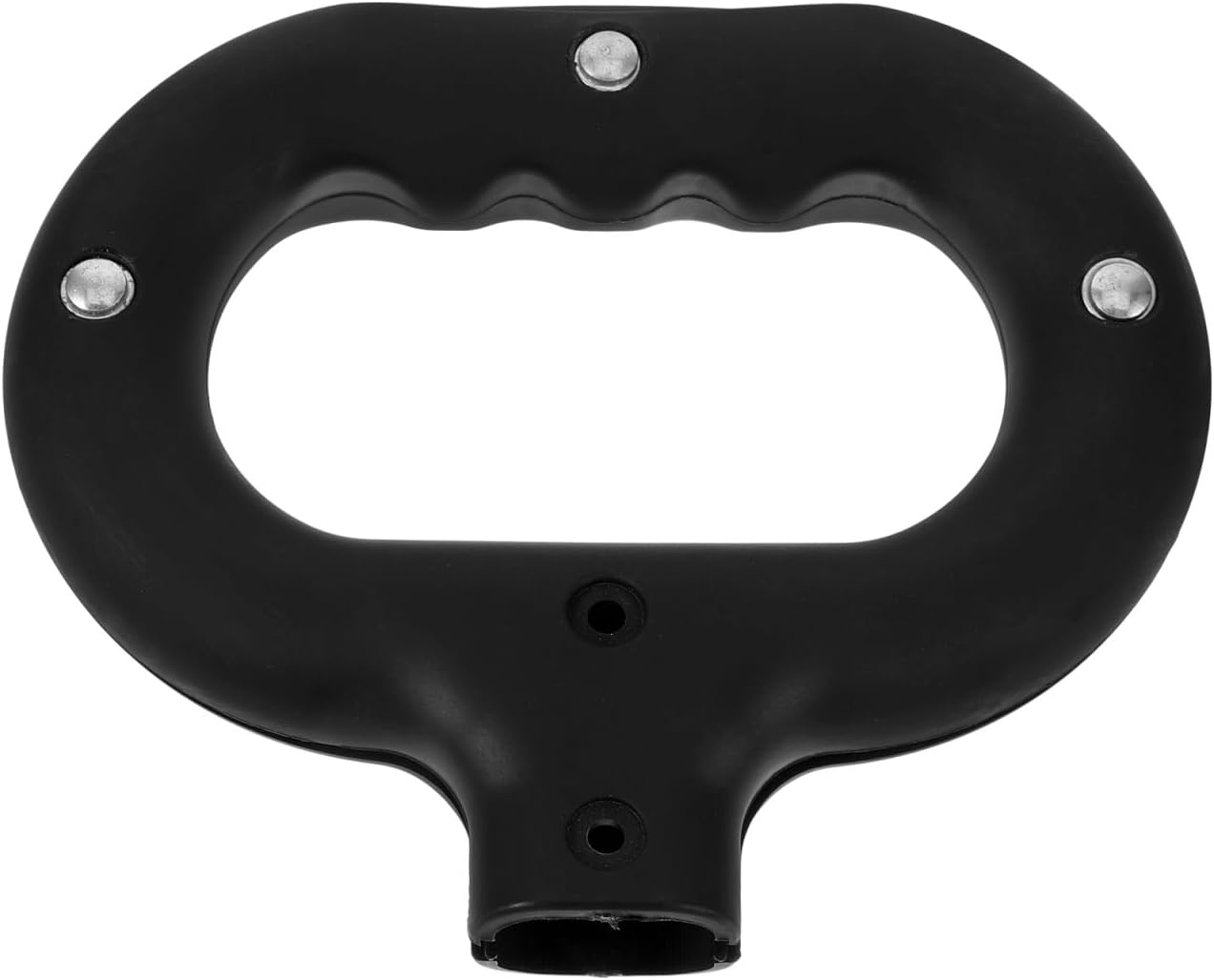 SUPVOX Folding Trolley Handle Replacement for Outdoor Cart Ergonomic Plastic Extension Handle 5.9X4.7X1 Inch Compact Design Easy Installation for Camping and Utility Wagons