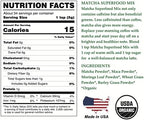 Cherie Sweet Heart Matcha Powder Green Superfood Mix, Non-GMO Mixed Greens, Plant Based, Focus & Energy, Organic Green Tea Powder, Natural Caffeine Drink Mix (6oz, 34 Servings) (Packaging May Vary)
