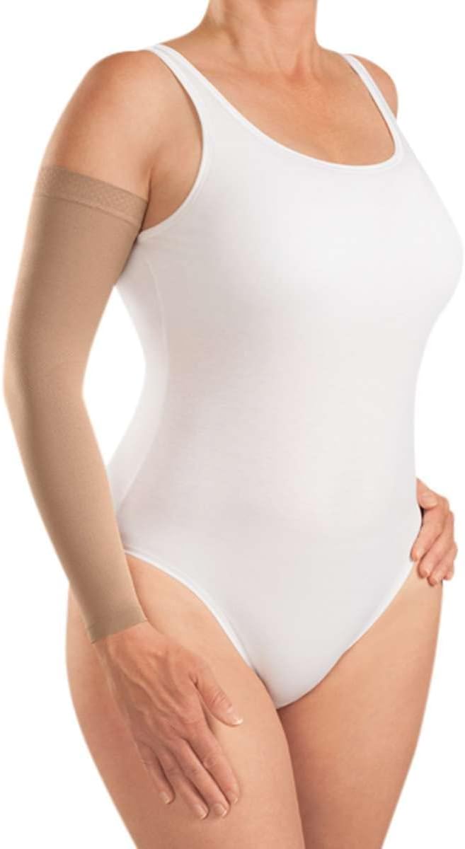 mediven Harmony Lymphedema 30-40 mmHg Compression Arm Sleeve with Silicone Beaded Top Band for men & women