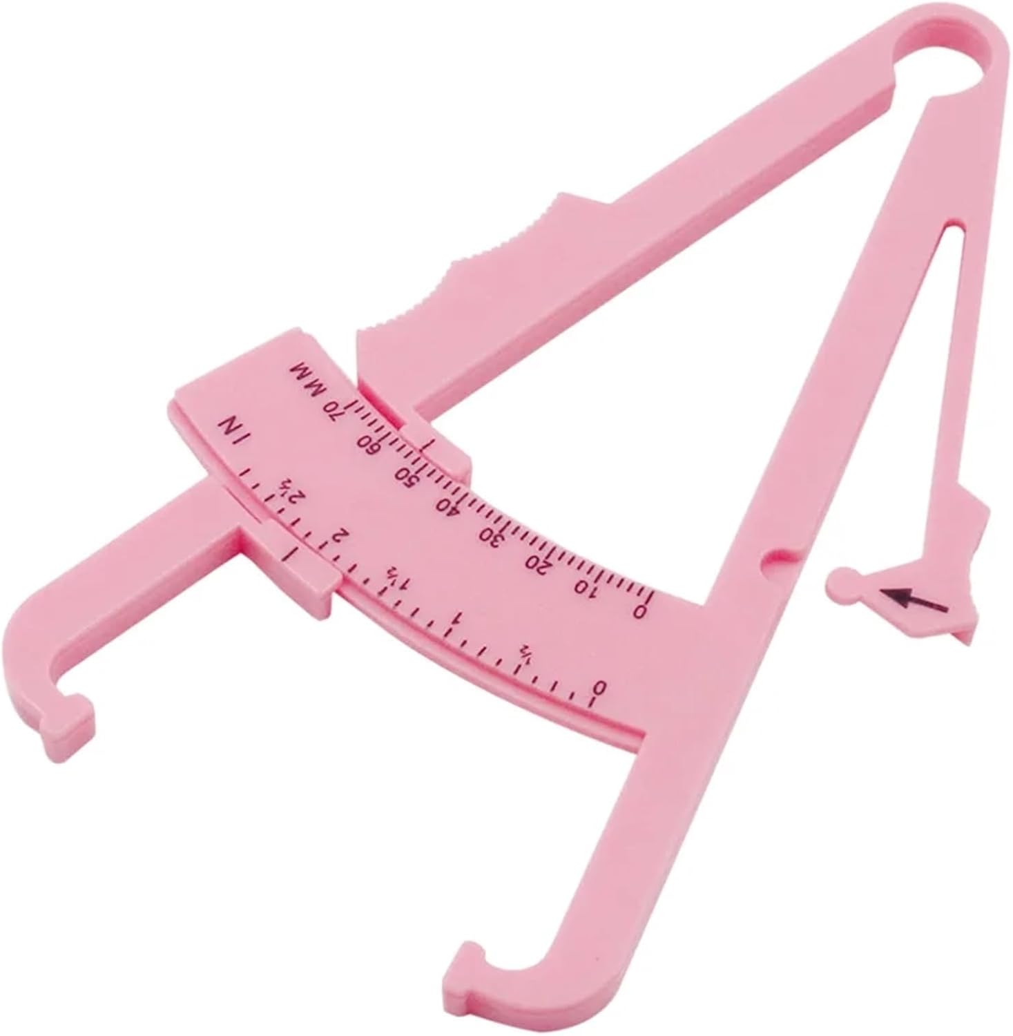 Personal Body Fat Caliper Analyzer Measure Charts Fitness Slim Keep Health Tester Body Fat Monitor Sebum Meter Folder (Color : Pink)