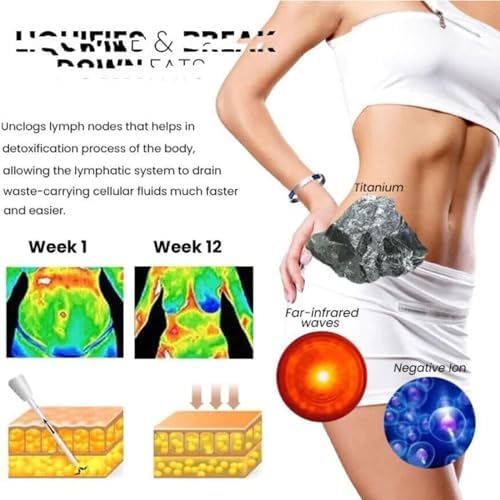 Randarch Titanium Wristband for Men Women, Apus Ion Therapeutic Lympunclog Titanium Wristband Pro Adjustable Sugarfirm Lymphatic Magtherapy Calm Prostapower Bracelet Oveallgo Outdoor Sport Band
