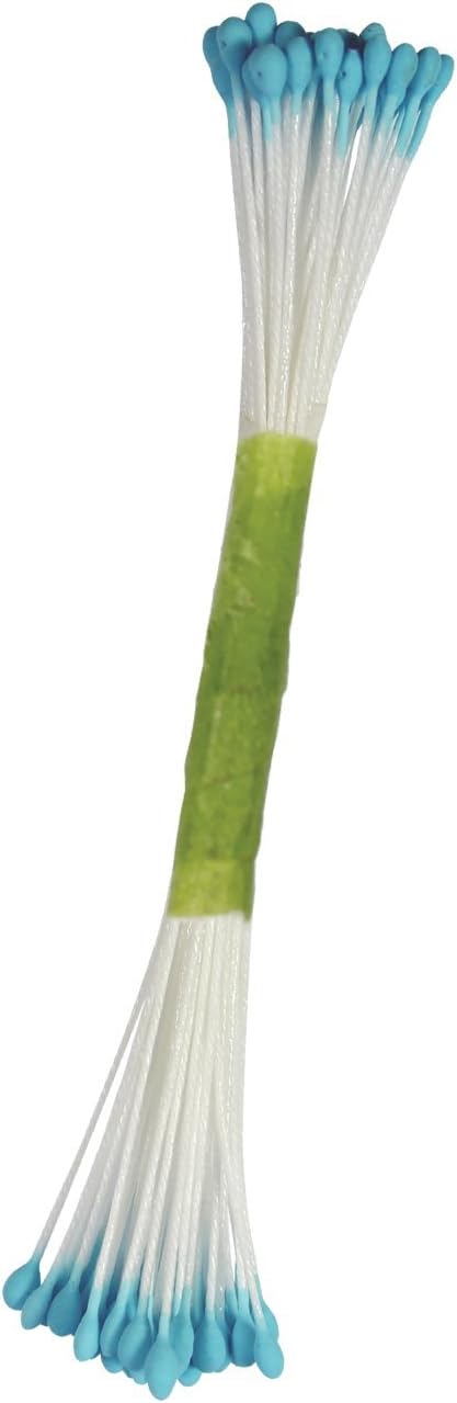 PME Stamens for Sugar Flowers Medium Plain Blue (Pack of 50)