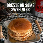 Lakanto Bulk Sugar Free Maple Syrup With Monk Fruit & Erythritol For Pancakes, Waffles, Oatmeal, Coffee, Tea, Granola, Frosting & Dressing, Zero Sugar, Keto, Vegan, Gluten Free (128 Fl Oz - Pack of 1)