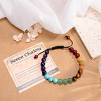 MASSIVE BEADS Handmade Yoga Stretch Elastic Bracelet Natural Stone Crystal Healing Power Energy Gifts for Unisex Adult 4mm 6mm 8mm 10mm