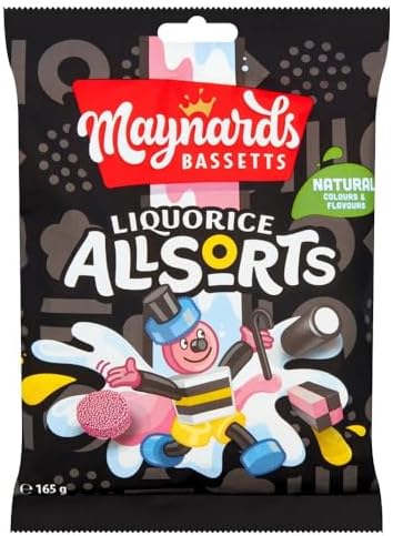 Bassett's Liquorice Allsorts (165g) - Pack of 2