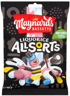 Maynards Bassetts Liquorice Allsorts Sweets Bag (165g x 6)