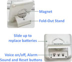 Talking Timer, Visual Timer Alternative, & Digital Clock Voice Countdown Announcements Every Hour/10 Min/1 Min | Cooking, Kids/Adults, Workouts, Classroom & ADHD and ADD Time Management.