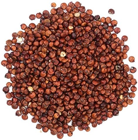 Food to Live Organic Red Quinoa, 1 Pound – Non-GMO, Whole Grain, Kosher, Vegan, Sirtfood, Bulk. Quick-Cooking Grain. Great Replacement for Rice and Pasta.