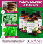 LorAnn Oils Super Strength Flavoring - Used For Candy Making, Flavoring Extracts, Baking, Hard Candy, and Flavor Oils - Bold, Natural Flavors 4X Stronger Than Extracts - Mint Chocolate Chip, 1 fl oz