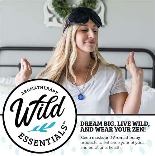Wild Essentials Top-hat Skull Essential Oil Diffuser Nickel Free Alloy Locket Pendant with 24 inch Chain, 6 Lava Stones, Customizable Color Changing Perfume Jewelry for Aromatherapy