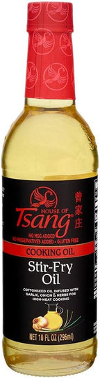 HOUSE OF TSANG Stir Fry Oil, 10 Ounce (Pack of 6)