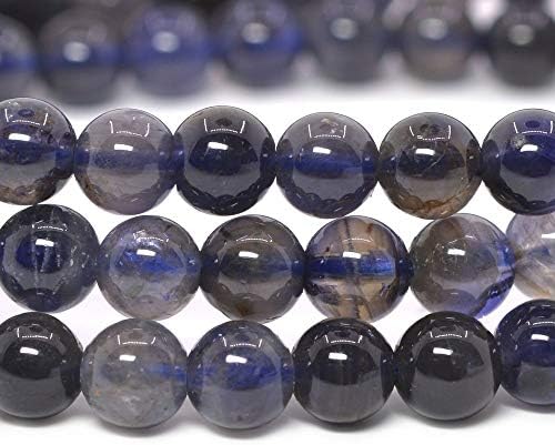 Justinstones Gem Semi Precious Gemstone 6mm Round Beads Stretch Bracelet 6.5 Inch Unisex