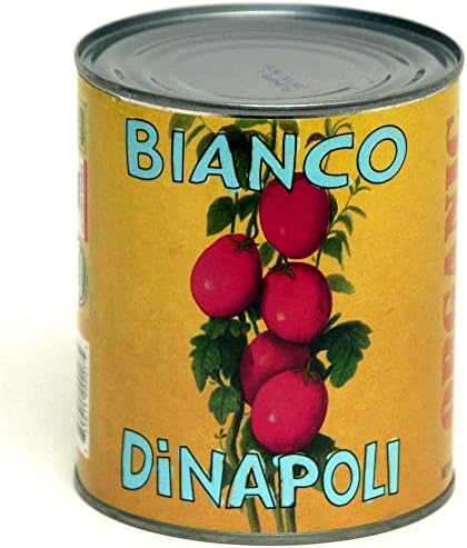 (2-Pack) Whole Peeled Organic Tomatoes 28oz Cans with Measuring Spoon.