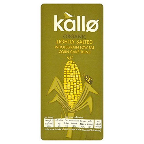 Kallo Organic Corn Cake Thins - 130g