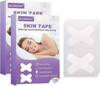 240 Pack Mouth Tape for Sleeping - Comfortable Sleep Tape Transparent Pain Free Removal, Hypoallergenic, Latex Free & Gentle On Skin Premium Quality Strips