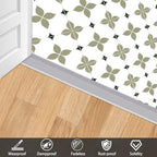 Aluminum Floor Transition Strip, Threshold Reducer for Doorway Ramp Tiles Laminate Planks, Bridge The Height Gap Between 0.3-1.6 inches (2.9 ft x 3.9 in, Matte Silver)