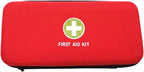 First Aid Hard Case Empty, Red EVA Medical Bag for Home Health, Emergency Responder, Camping Outdoors