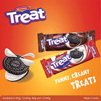 Britannia Treat Choco Sandwich Biscuits 3.52oz (100g) - Breakfast & Tea Time Snacks - Delicious Grocery Cookies (Pack of 6)