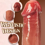 11 inch Realistic Silicone Dick Thrusting Wand Adult Toy for Women Thrusting Stimulation with Strong Suction Cup USC14