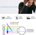 6 Pack Reading Glasses, Blue Light Blocking Reading Glasses for Women and Men, Anti Glare Lightweight Readers