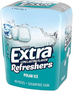 EXTRA Refreshers Polar Ice Chewing Gum, 40 Pieces (Pack of 6)