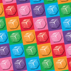 WARHEADS Cubes - Sour, Sweet & Fruity Chewy Candy with New Sour Fruity Flavors: Orange, Watermelon, Blue Raspberry, Black Cherry, Strawberry & Green Apple - 2 lb Bulk Bag