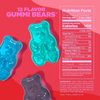 Albanese Candy, 12 Flavor Gummi Bears, 5 Pound Bag