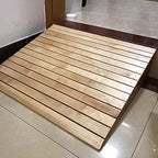 Bu Qi - US Loading Ramps, Threshold Ramp, Door Threshold Ramp Wood, Doorways/Entrance/Curb Ramp for Wheelchair & Scooter, Home Portable Non Slip Wedge Ramp (Size : 30.8x30x11cm)