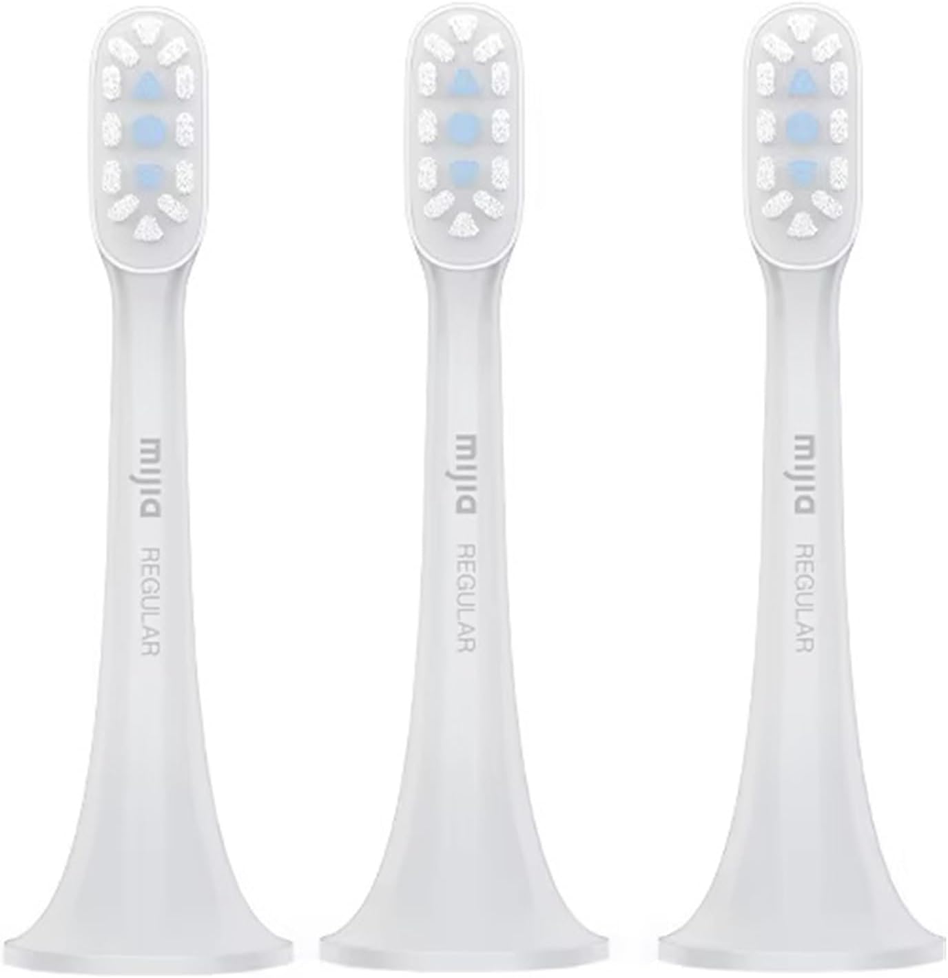 3/6 Pieces, Suitable for Xiaomi Mijia T300 T500 Electric Toothbrush Head Replacement(3PCS Universal Heads)