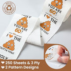 Can-shaped Packaging - 60th Birthday Gifts for Men Him Women Her Toilet Roll Paper - 60th Birthday Decorations, Party Supplies Favors - 60 Years Old Funny Gag Gift Ideas, Bday Present for Friends