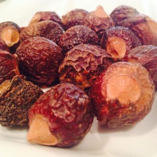 Yuktha Naturals Whole Dried Reetha Pods | Aritha Pods | Soap nuts |Soapberries | Herbal Hair Shampoo - 200g (7oz)