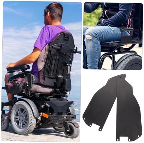 2pcs Side Guard Wheelchair Skirt Wind-Board Accessory for Electric Wheelchairs