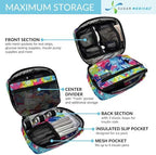 Sugar Medical Insulated Diabetes Organizer | Diabetes Supply Case | Diabetic Care Products | Medical Supplies Travel Bag | Insulin Pen Carrier | Glucose Meter Case (Butterfly)