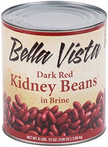 TableTop King #10 Can Dark Red Kidney Beans - 6/Case