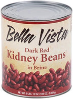 TableTop King #10 Can Dark Red Kidney Beans - 6/Case