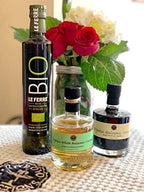 Sofia Private Label Organic Balsamic Vinegar - 250ml (8.5 Fl Oz) Glass Bottle Aged Balsamic Vinegar of Modena Italy (White Balsamic Vinegar)