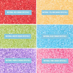Sweets Indeed Sprinkles 6 Cell Edible Sprinkle Mix Jimmies Perfect for Cake Decorations Baking Ice Cream Cookies Cupcake Topper (Rainbow Sugar)