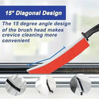 6Pcs Hard Bristle Crevice Cleaning Brush, Multifunctional Premium Crevice Cleaning Tool, Designed for Cleaning Narrow Spaces, Suitable for Toilet, Faucets, Kitchen, Grout,Colorful