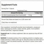 Swanson Sunactive Non-Irritating Iron 15 Milligrams 90 Capsules
