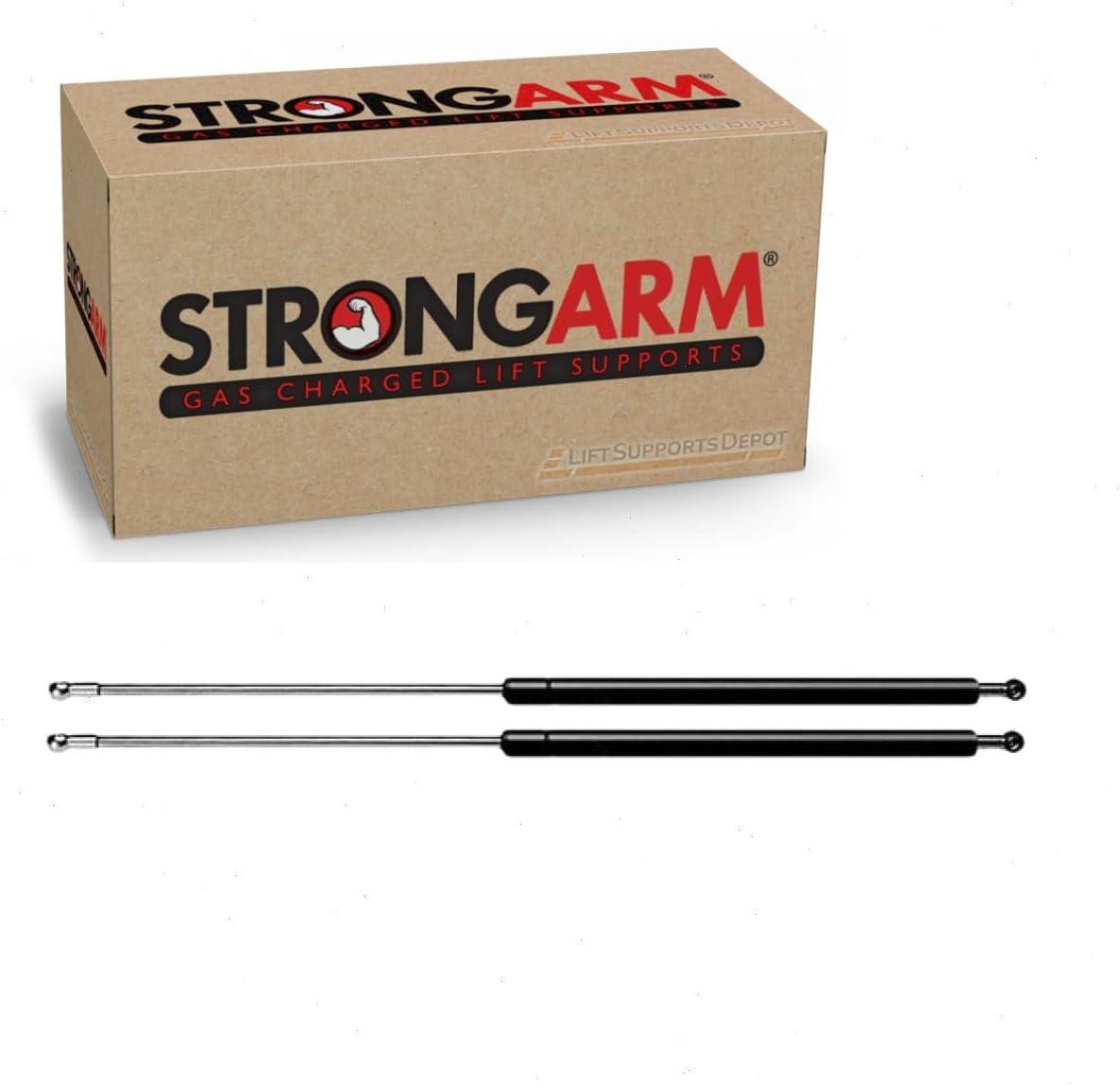 Qty (2) 4567 Tonneau lift Supports 26.32" Extended 13mm ends (if unsure send us numbers off old supports)
