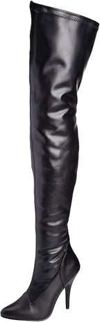 Pleaser Women's Seduce-3000 Thigh-high Boots