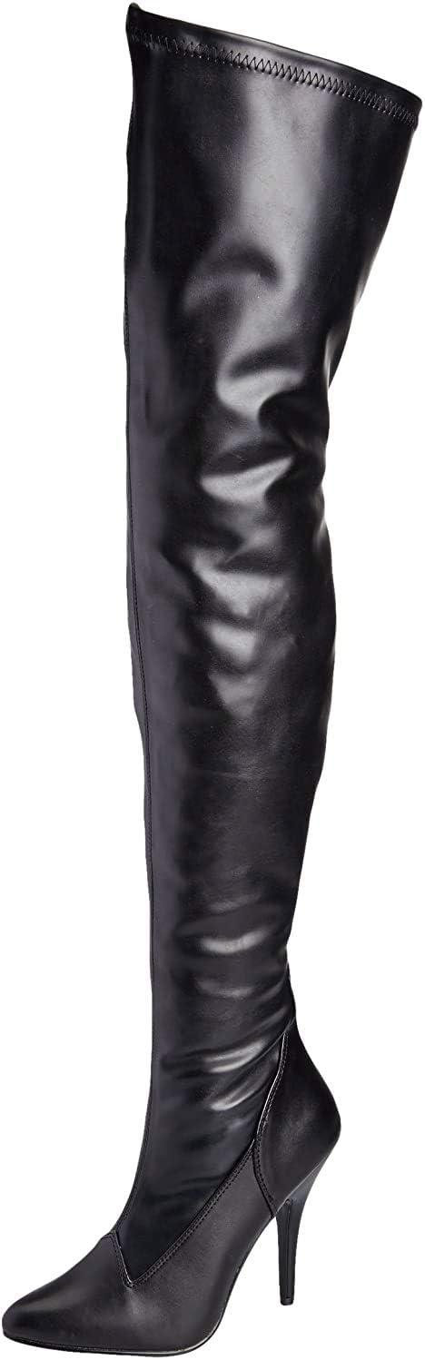 Pleaser Women's Seduce-3000 Thigh-high Boots