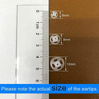 （10 pcs） Hearing Amplifier Dome Open Fit Ear Tip Earplug Earbuds for RIC Hearing Aids (M φ9mm)