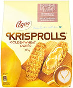 Pagen Golden Krisprolls 225g