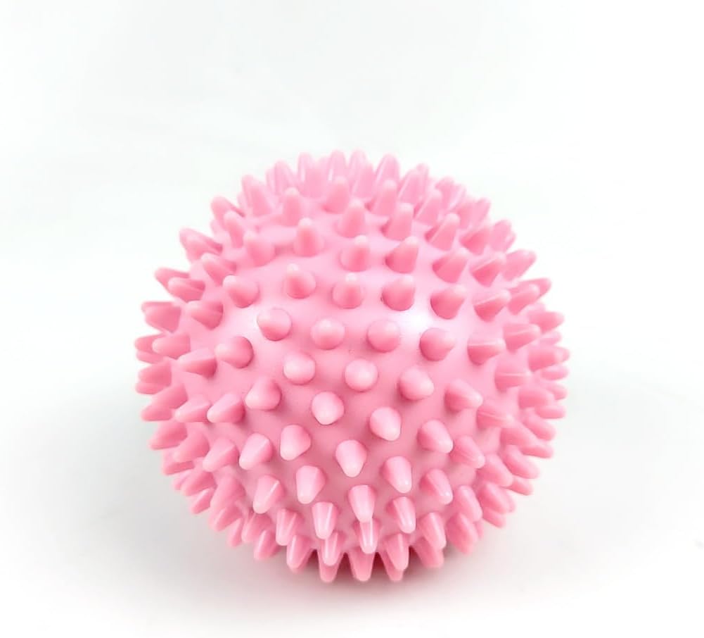 Massage Ball - Spiky for Deep Tissue Back Massage, Foot Massager, Plantar Fasciitis & All Over Body Deep Tissue Muscle Therapy，Foot Massage Ball
