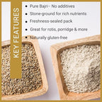 Jalpur Stone Ground Millet Flour (Bajri) 1kg