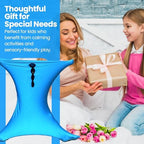 Sensory Body Sock for Kids – Blue Compression Sack for Focus, Calm, Movement & Play – Stretchy Suit for Autism & ADHD