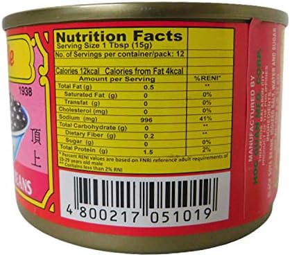Temple Salted Black Beans 180g (Pack of 4) in Intfeast Packaging